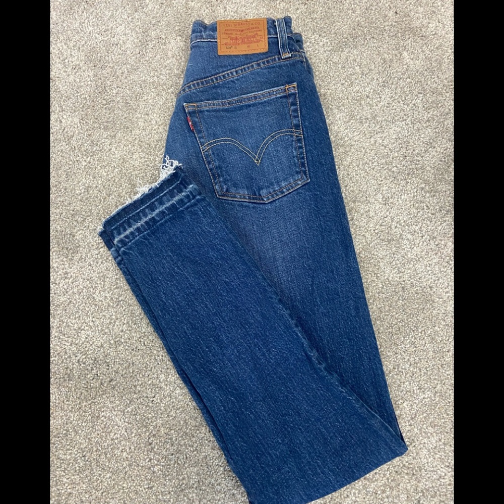 Levi skinny jeans 501